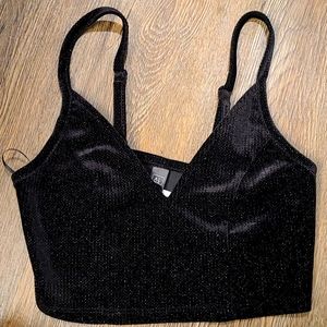 Solid Velvet Bra